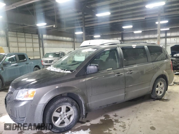 2010 Dodge Grand Caravan Hero with VIN 2D4RN3D14AR438334, listed as a Copart auction lot 45328305 with 151,521 mi miles and Salvage Title. Bid and sale history available at DreamBid. Image 1.