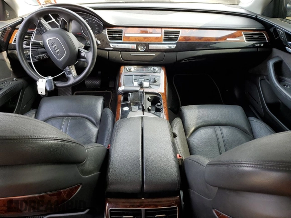 2014 Audi A8 3.0L TDI with VIN WAURMAFD8EN000797, listed as a Copart auction lot 61024275 with 188,223 mi miles and Clean title. Bid and sale history available at DreamBid. Image 8.