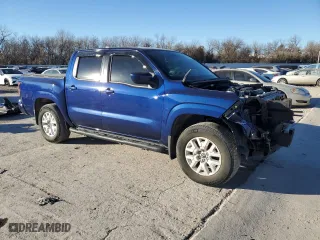 2022 Nissan Frontier S with VIN 1N6ED1EJ9NN604459, listed as a Copart auction lot 87642125 with 29,046 mi miles and Salvage Title. Bid and sale history available at carsss.com. Image 4.