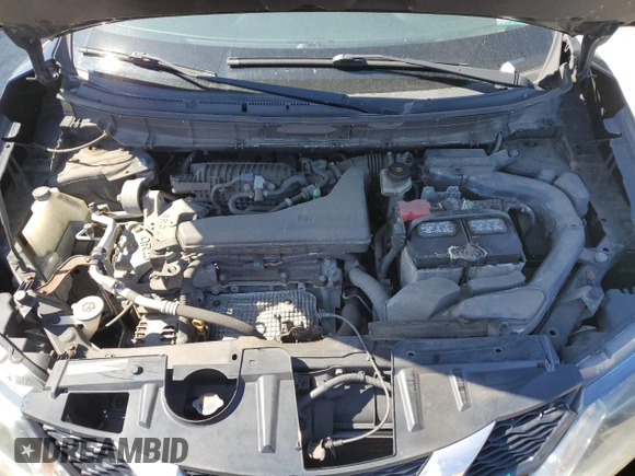 2014 Nissan Rogue SV with VIN 5N1AT2MV3EC866306, listed as a Copart auction lot 53285165 with 122,054 mi miles and Salvage Title. Bid and sale history available at carsss.com. Image 12.