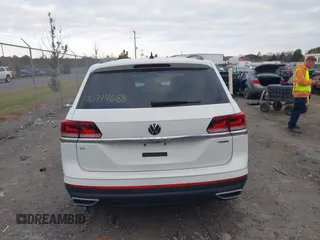 2023 Volkswagen Atlas SE with VIN 1V2KP2CA9PC556898, listed as a IAAI auction lot 40714688 with 53,598 mi miles and . Bid and sale history available at DreamBid. Image 16.