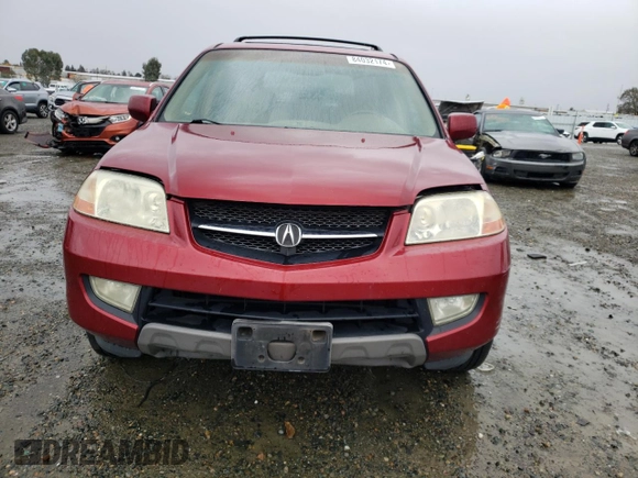 2002 Acura MDX Touring Pkg with VIN 2HNYD18632H542448, listed as a Copart auction lot 84032174 with 177,367 mi miles and Salvage Title. Bid and sale history available at carsss.com. Image 5.