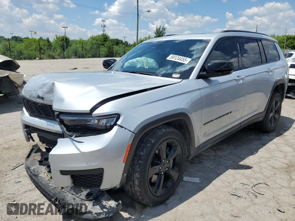 2023 Jeep Grand Cherokee Laredo with VIN 1C4RJKAG4P8790166, listed as a Copart auction lot 59124455 with 41,172 mi miles and Salvage title. Bid and sale history available at DreamBid. Image 1.