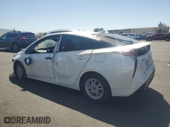 2018 Toyota Prius Two z VIN JTDKBRFU4J3082395, wystawiony jako Copart lot #56761505 z przebiegiem Nie podano mil oraz Szkoda całkowita • Salvage title. Historia ofert i sprzedaży dostępna na DreamBid. Obrazek 2.