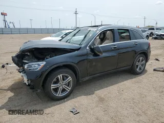 2021 Mercedes-Benz GLC 300 with VIN W1N0G8EB4MV309993, listed as a Copart auction lot 59123265 with 50,418 mi miles and Salvage title. Bid and sale history available at DreamBid. Image 1.