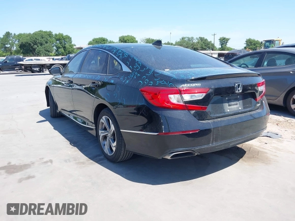 2018 Honda Accord EX-L with VIN 1HGCV2F57JA037198, listed as a IAAI auction lot 42006835 with 89,396 mi miles and . Bid and sale history available at DreamBid. Image 3.