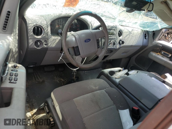 2006 Ford F-150 XL с VIN 1FTPX12V86NA82242, выставлен на аукционе Copart как лот 56588835 с пробегом 124 066 миль миль и Списание • Salvage title. История ставок и продаж доступна на DreamBid. Изображение 8.