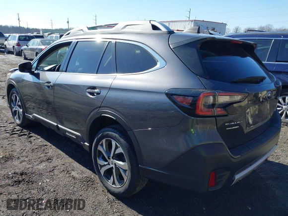 2022 Subaru Outback Touring XT with VIN 4S4BTGPD3N3271735, listed as a IAAI auction lot 41422630 with 22,875 mi miles and . Bid and sale history available at DreamBid. Image 3.