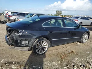 2012 Volkswagen CC Lux Limited with VIN WVWHN7AN0CE517071, listed as a Copart auction lot 73108444 with 310,526 mi miles and Salvage Title. Bid and sale history available at carsss.com. Image 3.