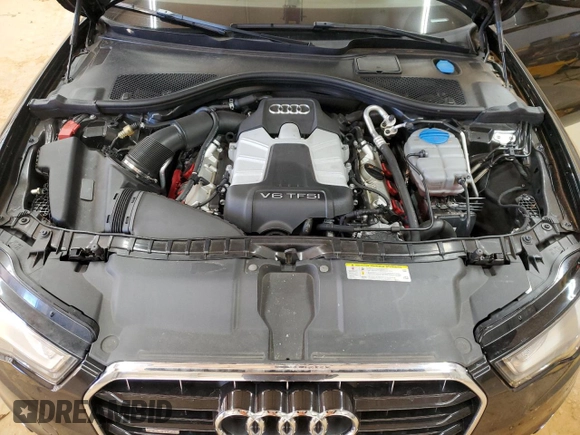 2012 Audi A6 Premium Plus with VIN WAUGGAFC6CN168991, listed as a Copart auction lot 47970195 with 117,628 mi miles and Salvage title. Bid and sale history available at DreamBid. Image 11.