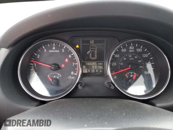 2012 Nissan Rogue S with VIN JN8AS5MV3CW706256, listed as a Copart auction lot 50078865 with 166,085 mi miles and Clean title. Bid and sale history available at DreamBid. Image 9.
