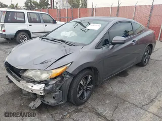 2015 Honda Civic Coupe EX with VIN 2HGFG3B88FH512041, listed as a IAAI auction lot 41435693 with 92,454 mi miles. Bid and sale history available at carsss.com. Image 18.