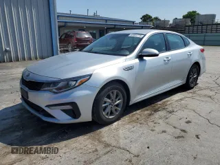 2019 Kia Optima LX with VIN 5XXGT4L38KG326505, listed as a Copart auction lot 58903775 with 109,350 mi miles and Salvage title. Bid and sale history available at DreamBid. Image 1.