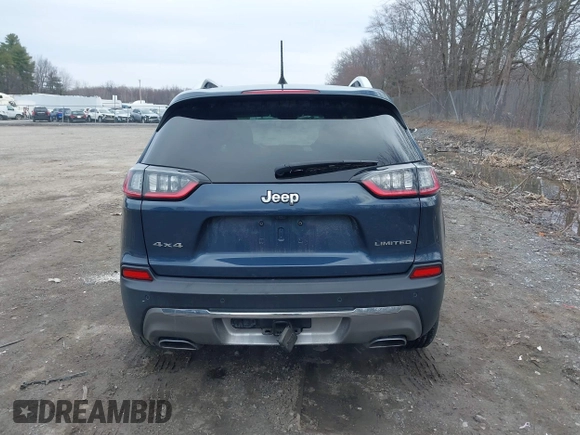 2021 Jeep Cherokee Limited with VIN 1C4PJMDX7MD185723, listed as a IAAI auction lot 42006135 with 41,614 mi miles and . Bid and sale history available at DreamBid. Image 16.
