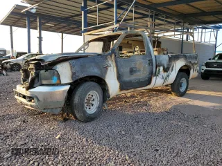 2003 Ford F-250 XL z VIN 3FTNF20L23MB33841, wystawiony jako Copart lot #55350945 z przebiegiem Nie podano mil oraz Szkoda całkowita • Salvage title. Historia ofert i sprzedaży dostępna na DreamBid. Obrazek 1.