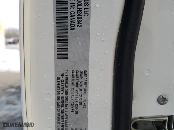 2020 Dodge Charger Scat Pack with VIN 2C3CDXGJ0LH240842, listed as a Copart auction lot 42621745 with 39,374 mi miles and Salvage Title. Bid and sale history available at carsss.com. Image 12.