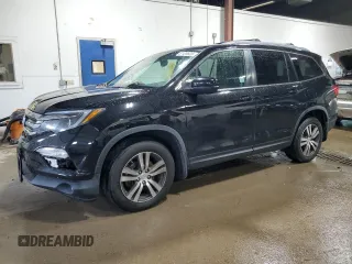 2016 Honda Pilot EX-L with VIN 5FNYF6H54GB109528, listed as a Copart auction lot 61139605 with 132,559 mi miles and Salvage title. Bid and sale history available at DreamBid. Image 1.