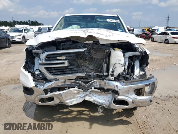 2021 Ram 1500 Laramie with VIN 1C6SRFDT9MN771658, listed as a Copart auction lot 54327585 with 86,062 mi miles and Salvage Title. Bid and sale history available at carsss.com. Image 5.
