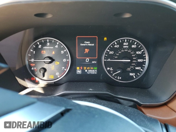 2022 Subaru Legacy Touring XT with VIN 4S3BWGP6XN3008770, listed as a Copart auction lot 49956495 with 12,102 mi miles and Non repairable. Bid and sale history available at DreamBid. Image 9.