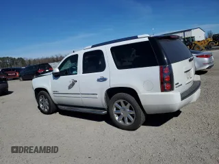 2010 GMC Yukon Denali with VIN 1GKUCEEF1AR226651, listed as a Copart auction lot 46990055 with 214,750 mi miles and Salvage Title. Bid and sale history available at carsss.com. Image 2.