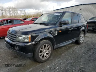 2008 Land Rover Range Rover Sport HSE with VIN SALSK254X8A148701, listed as a Copart auction lot 47537235 with 150,158 mi miles and Salvage Title. Bid and sale history available at carsss.com. Image 1.
