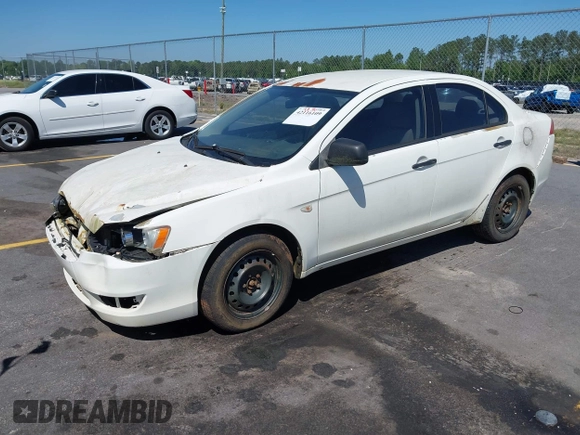 2009 Mitsubishi Lancer DE with VIN JA3AU16U29U040688, listed as a IAAI auction lot 42116109 with 202,015 mi miles. Bid and sale history available at carsss.com. Image 2.