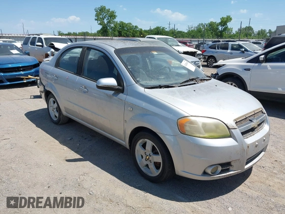 2007 Chevrolet Aveo LT with VIN KL1TG56667B135054, listed as a IAAI auction lot 42286340 with 101,328 mi miles and . Bid and sale history available at DreamBid. Image 1.