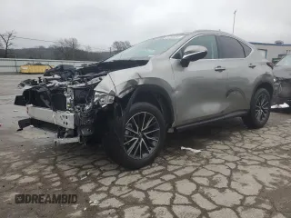 2025 Lexus NX with VIN 2T2GDCAZ0SC020464, listed as a Copart auction lot 85345254 with 8,260 mi miles and Salvage Title. Bid and sale history available at carsss.com. Image 1.