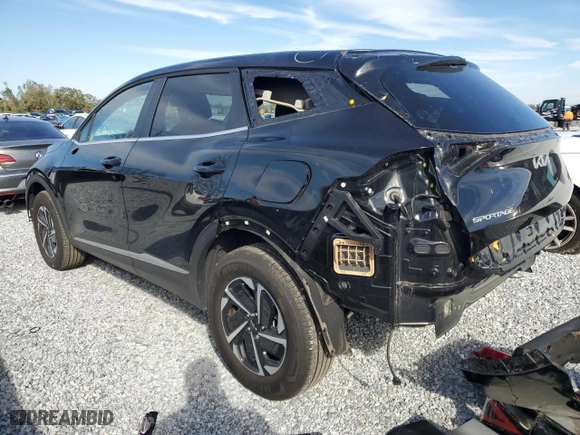 2024 Kia Sportage Hybrid LX with VIN KNDPUCDG0R7125290, listed as a Copart auction lot 87001054 with 6,950 mi miles and Salvage Title. Bid and sale history available at carsss.com. Image 2.