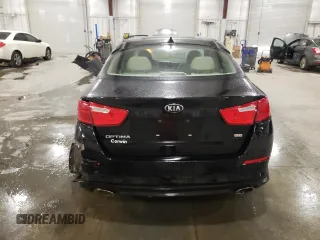 2015 Kia Optima LX with VIN 5XXGM4A7XFG483056, listed as a Copart auction lot 51503795 with 92,355 mi miles and Salvage Title. Bid and sale history available at carsss.com. Image 6.