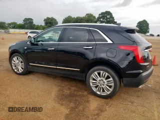 2017 Cadillac XT5 Premium Luxury AWD with VIN 1GYKNERS3HZ214851, listed as a Copart auction lot 60112185 with 74,045 mi miles and Salvage title. Bid and sale history available at DreamBid. Image 2.