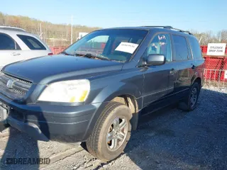 2005 Honda Pilot EX-L with RES with VIN 5FNYF18625B009968, listed as a IAAI auction lot 41819936 with 215,997 mi miles. Bid and sale history available at carsss.com. Image 2.