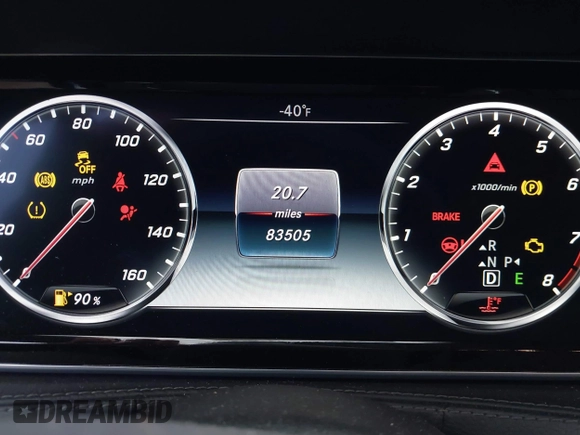 2015 Mercedes-Benz S-Class S 550 with VIN WDDUG8CB4FA132292, listed as a IAAI auction lot 41436153 with 83,505 mi miles. Bid and sale history available at carsss.com. Image 15.