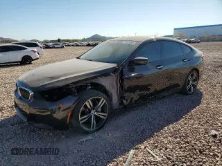 2018 BMW 6 Series 640i xDrive with VIN WBAJV6C51JBK06964, listed as a Copart auction lot 87838865 with 24,676 mi miles and Salvage Title. Bid and sale history available at carsss.com. Image 1.