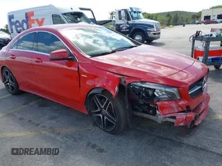 2018 Mercedes-Benz CLA 250 with VIN WDDSJ4EBXJN545852, listed as a IAAI auction lot 41702396 with 84,414 mi miles and . Bid and sale history available at DreamBid. Image 6.