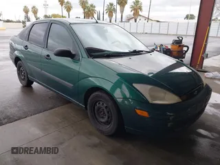 2001 Ford Focus LX with VIN 1FAFP33P51W205396, listed as a IAAI auction lot 41563111 with 95,882 mi miles and . Bid and sale history available at carsss.com. Image 1.