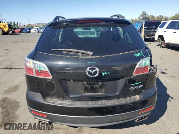 2012 Mazda CX-9 Touring with VIN JM3TB2CA9C0347457, listed as a Copart auction lot 57138645 with 90,119 mi miles and Salvage title. Bid and sale history available at DreamBid. Image 6.