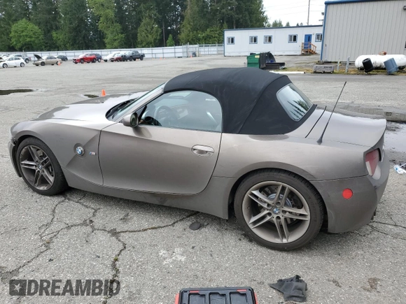 2006 BMW Z4 M z VIN 5UMBT93566LY52187, wystawiony jako Copart lot #54990615 z przebiegiem 88 810 mil mil oraz Szkody całkowita. Historia ofert i sprzedaży dostępna na DreamBid. Obrazek 2.