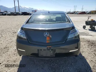 2012 Acura TL Tech Auto with VIN 19UUA8F51CA025313, listed as a Copart auction lot 50206155 with 162,860 mi miles and Salvage Title. Bid and sale history available at carsss.com. Image 6.