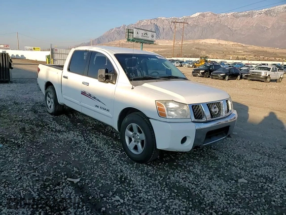 2007 Nissan Titan XE with VIN 1N6BA07A17N243783, listed as a Copart auction lot 77010773 with Not Provided miles and Salvage Title. Bid and sale history available at carsss.com. Image 11.