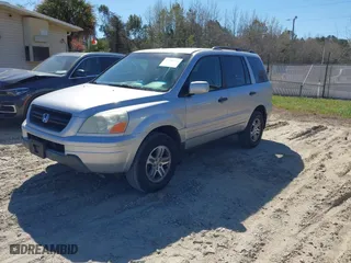 2004 Honda Pilot EX with VIN 2HKYF18514H592640, listed as a IAAI auction lot 41898618 with 230,866 mi miles. Bid and sale history available at carsss.com. Image 2.