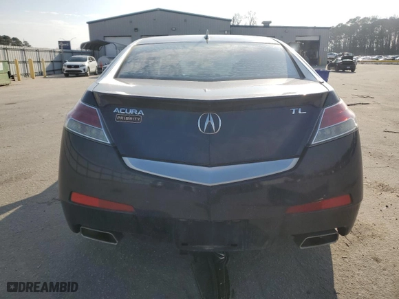 2009 Acura TL Tech with VIN 19UUA86549A023130, listed as a Copart auction lot 44200425 with 154,674 mi miles and Salvage Title. Bid and sale history available at carsss.com. Image 6.