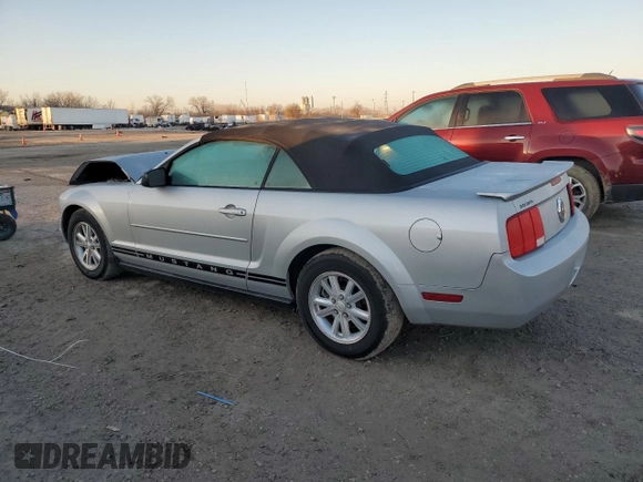2008 Ford Mustang Deluxe with VIN 1ZVHT84N385188345, listed as a Copart auction lot 83566164 with 74,855 mi miles and Salvage Title. Bid and sale history available at carsss.com. Image 2.