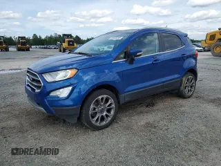 2018 Ford EcoSport Titanium z VIN MAJ6P1WLXJC182504, wystawiony jako Copart lot #56433245 z przebiegiem 202 443 mil mil oraz Tytuł czysty. Historia ofert i sprzedaży dostępna na DreamBid. Obrazek 1.
