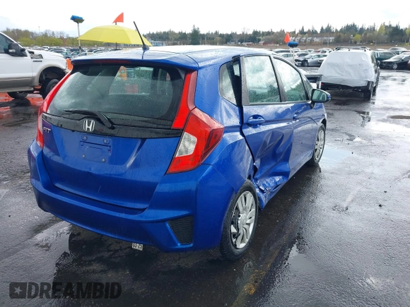 2017 Honda Fit LX with VIN 3HGGK5H58HM707699, listed as a IAAI auction lot 41903192 with 35,364 mi miles. Bid and sale history available at carsss.com. Image 4.