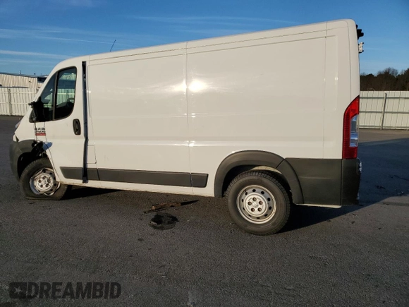 2021 Ram ProMaster Cargo with VIN 3C6LRVVG8ME547222, listed as a Copart auction lot 51192625 with 81,295 mi miles and Salvage Title. Bid and sale history available at carsss.com. Image 2.