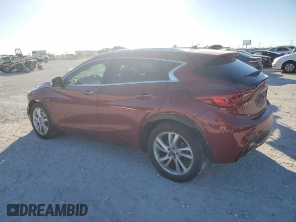 2019 Infiniti QX30 ESSENTIAL with VIN SJKCH5CP1KA008551, listed as a Copart auction lot 38154954 with 25,716 mi miles. Bid and sale history available at carsss.com. Image 2.