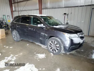 2016 Acura MDX w/Tech with VIN 5FRYD4H40GB001147, listed as a Copart auction lot 50178505 with 157,768 mi miles and Clean Title. Bid and sale history available at carsss.com. Image 4.