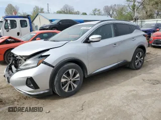 2021 Nissan Murano SV z VIN 5N1AZ2BS7MC138364, wystawiony jako Copart lot #52378695 z przebiegiem 104 356 mil mil oraz Szkoda całkowita • Salvage title. Historia ofert i sprzedaży dostępna na DreamBid. Obrazek 1.