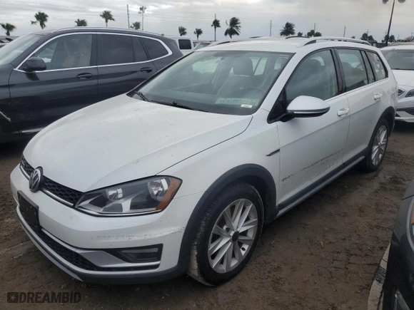 2017 Volkswagen Golf Alltrack S with VIN 3VWH17AU2HM540174, listed as a Copart auction lot 76835504 with 95,884 mi miles and Salvage Title. Bid and sale history available at carsss.com. Image 1.